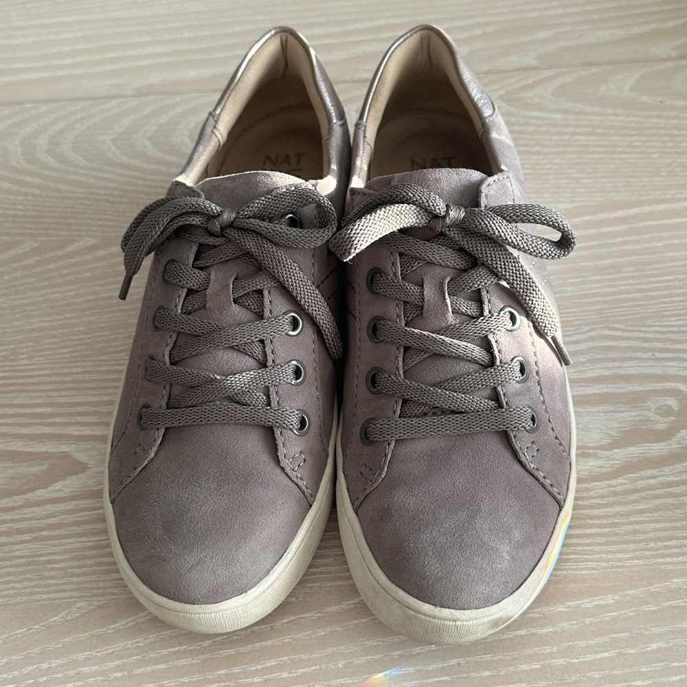Naturalizer Morrison Tan Leather Casual Sneakers 👟 size 8